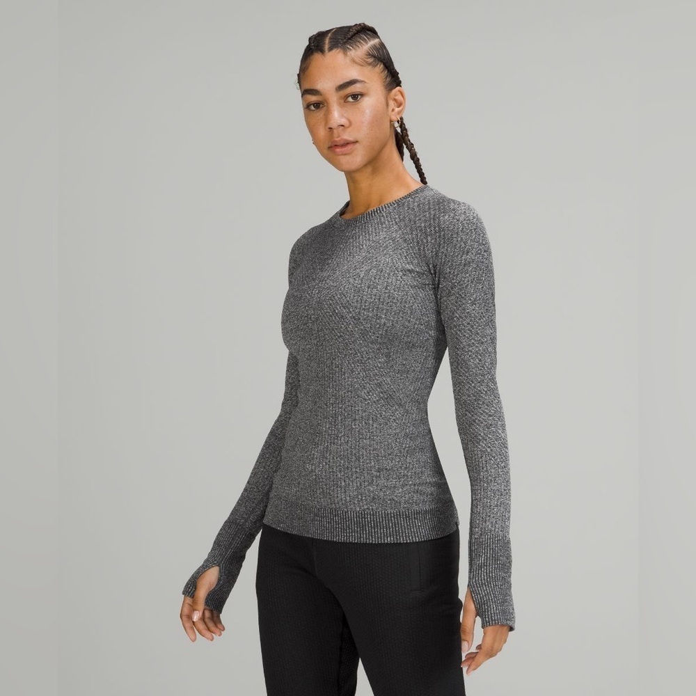 Lululemon rest less pullover sweatshirt athletic running cozy workout gym